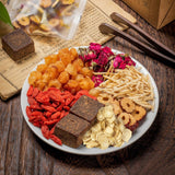 150g Herbal Tea with Ginseng Rose Ginger Longan Red Dates Brown Sugar