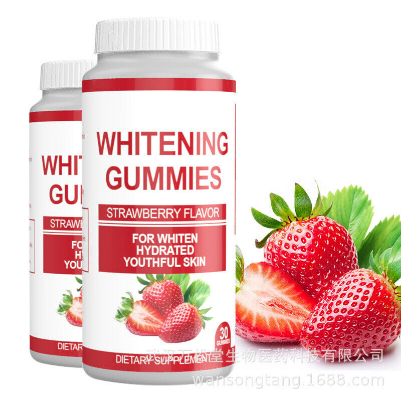 Whitening Gummies Slimming Candy Strawberry Flavor 3g*30 capsules Secondary image
