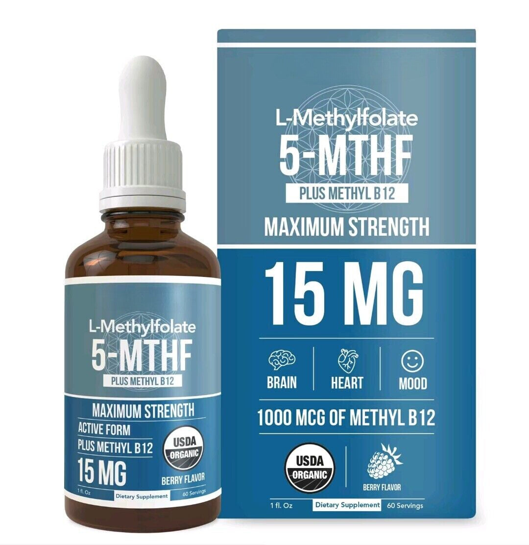 L Methyl Folate 15Mg plus Methyl B12 Cofactor Main image