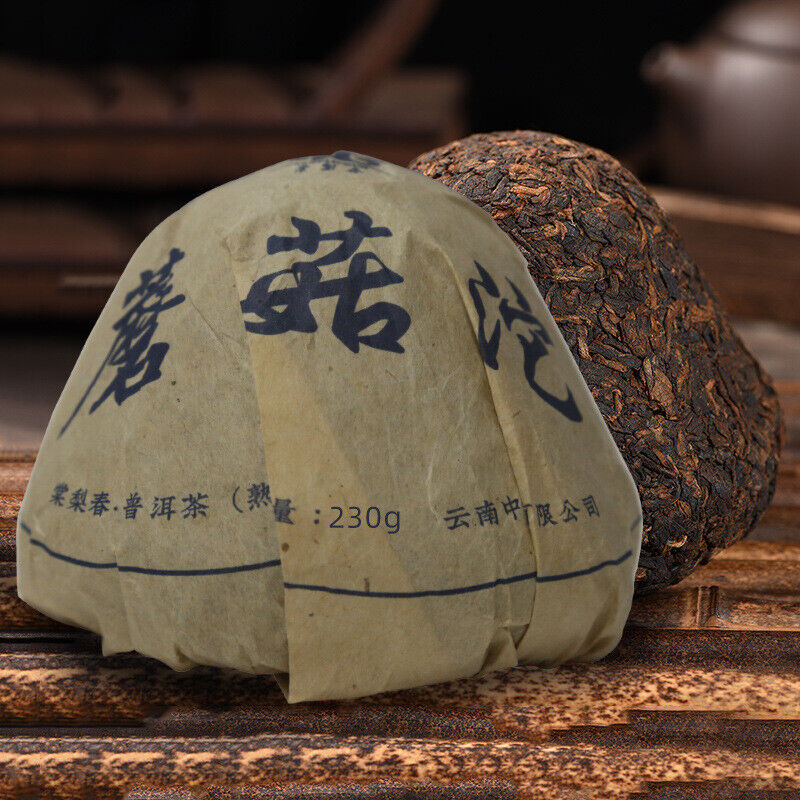 Tight Pressed Tea Aged and Ripe Tea Mushroom Tea Tuo Tea Pu'er Tea Tuo Tea 230g