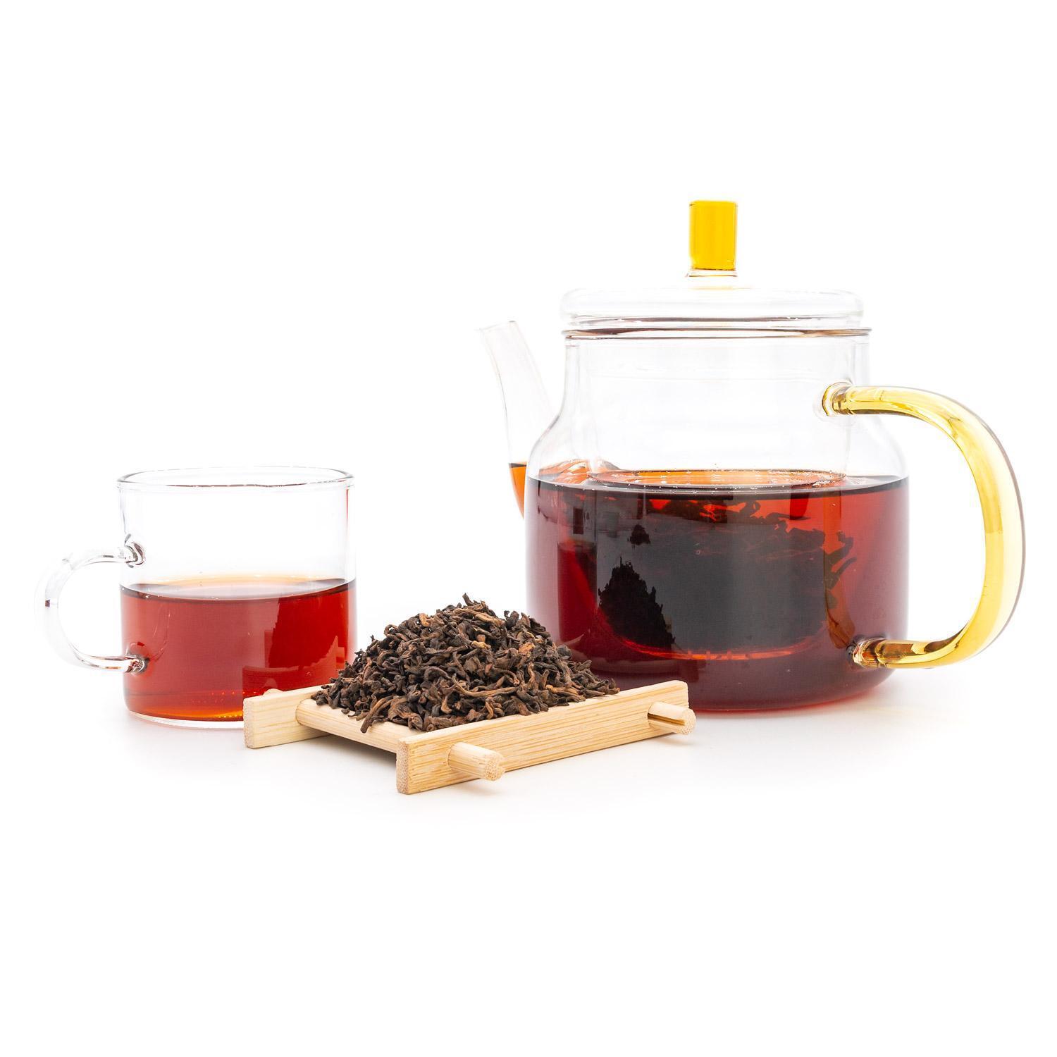 High quality Imperial Ripe Puer Tea Loose Leaf China Yunnan Puerh Black Tea