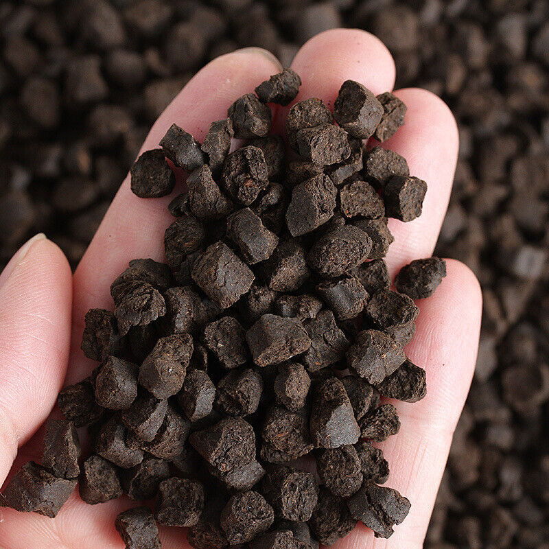 500g Yunnan Pu'er Ripe Tea 09 Menghai Nuoxiang Tea Fossil New C1 Crushed Silver
