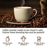 Schlanke Diät Keto Kaffee Natürliches Abnehmen Weight Loss Instant Coffee Pulver