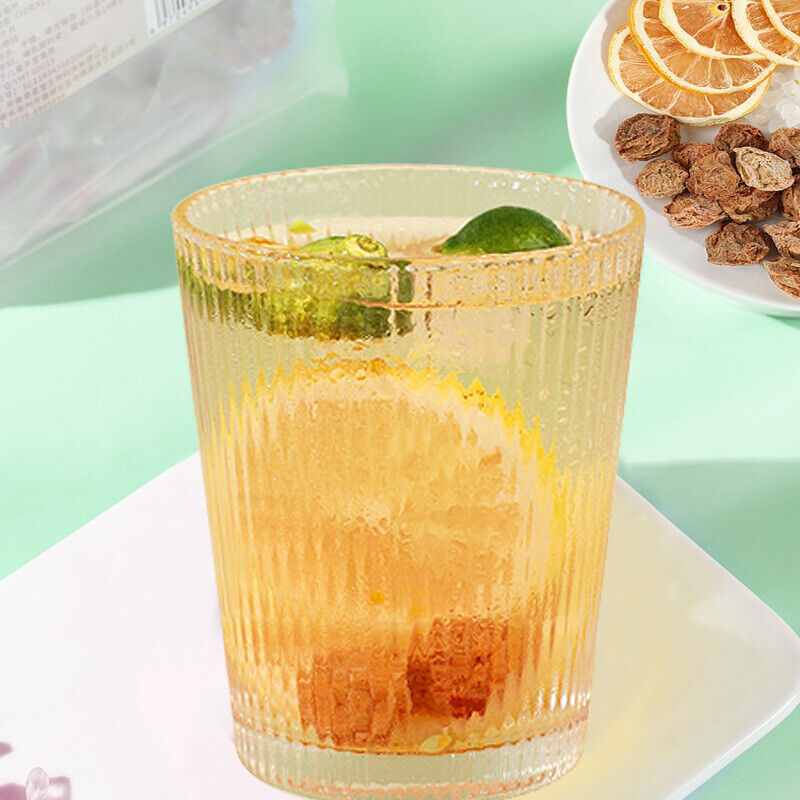 Summer Cold Brew Green Plum Lemon Tea with Freeze Dried Fruits Refreshing Blend