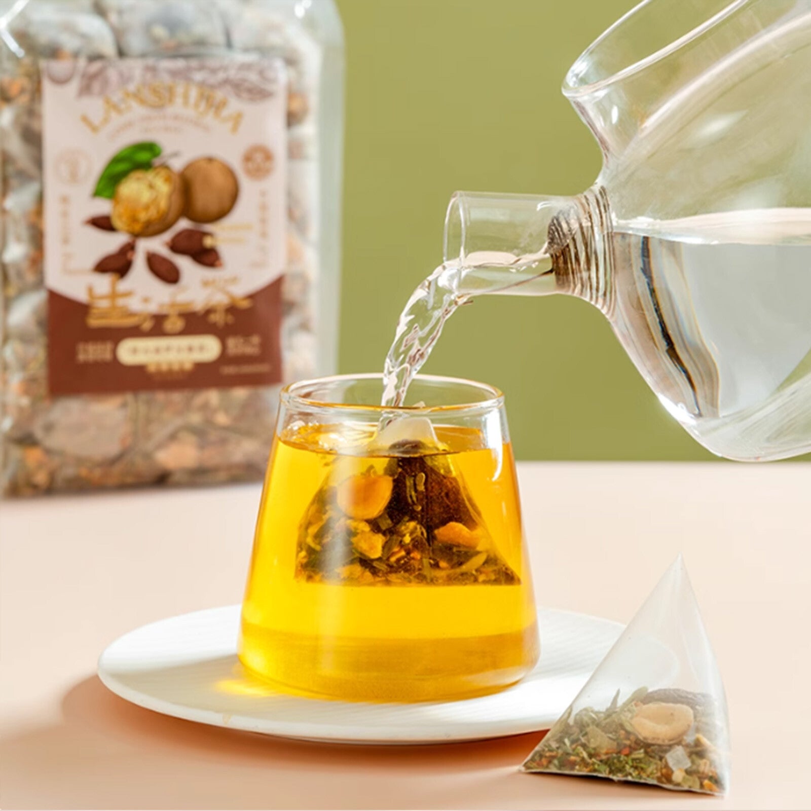 Fat Sea Loquat, Licorice, Chrysanthemum & Honeysuckle Throat Care Tea