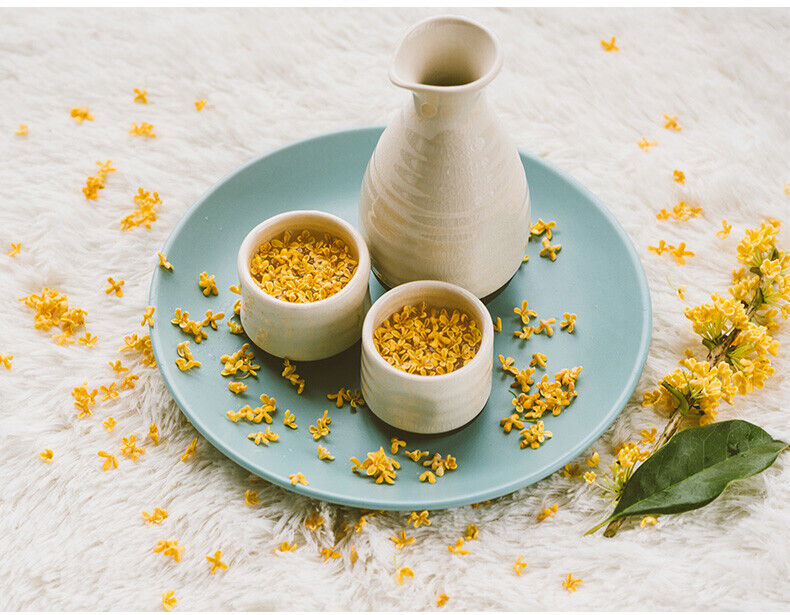 Blumentee Kräutertee Sweet Osmanthus Flower Tea Weißer Tee  Beauty Health Tea