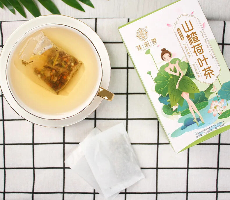 Healthy Herb Tea Bag 120g Hawthorn Lotus Leaf Tea
