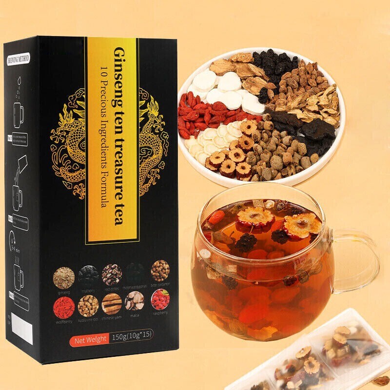 Ginseng Ten Treasure Tea Kidney Liver Red Date Tea Health Support Main image