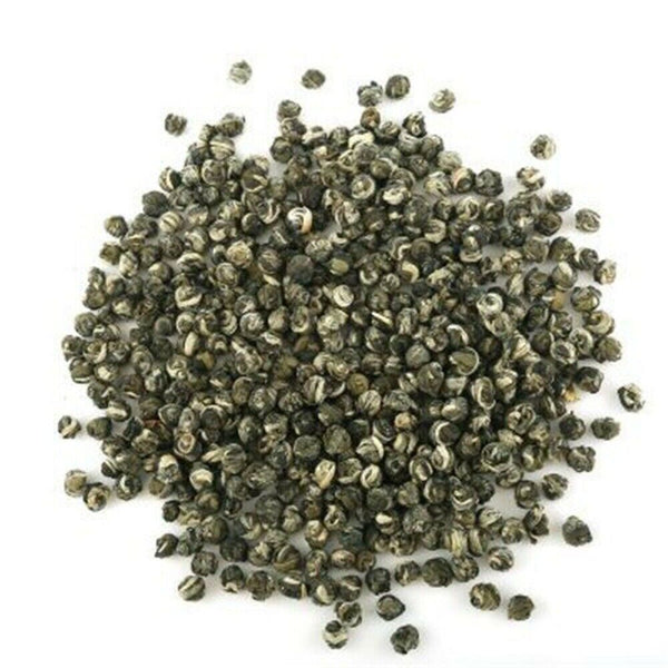 Organic Jasmine Dragon Pearl Green Tea Premium King Grade Floral Loose Leaf