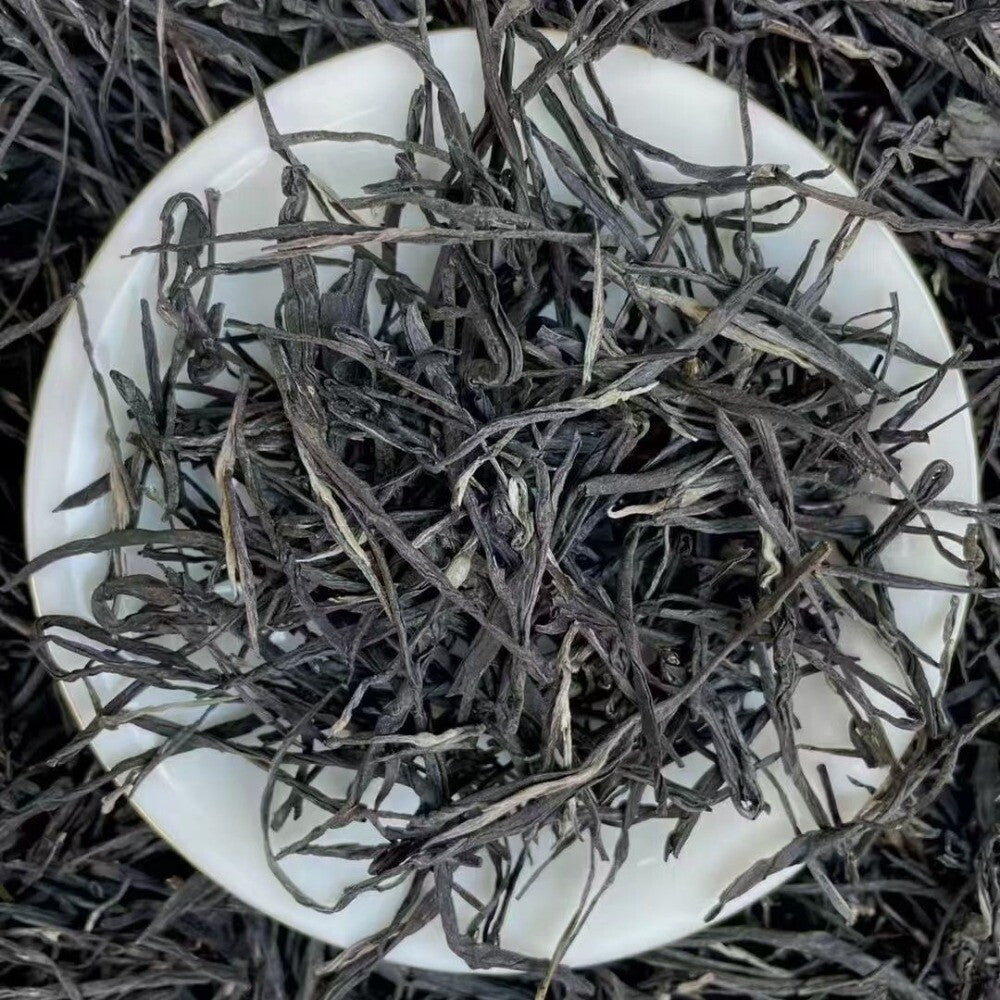 Yunnan Brown Mountain Purple Juan Pu-erh Tea 200g High Catechins Rich Flavor