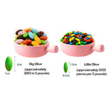 Olive Shaped Chocolate Beans Chocolate Colored Chocolate Candies