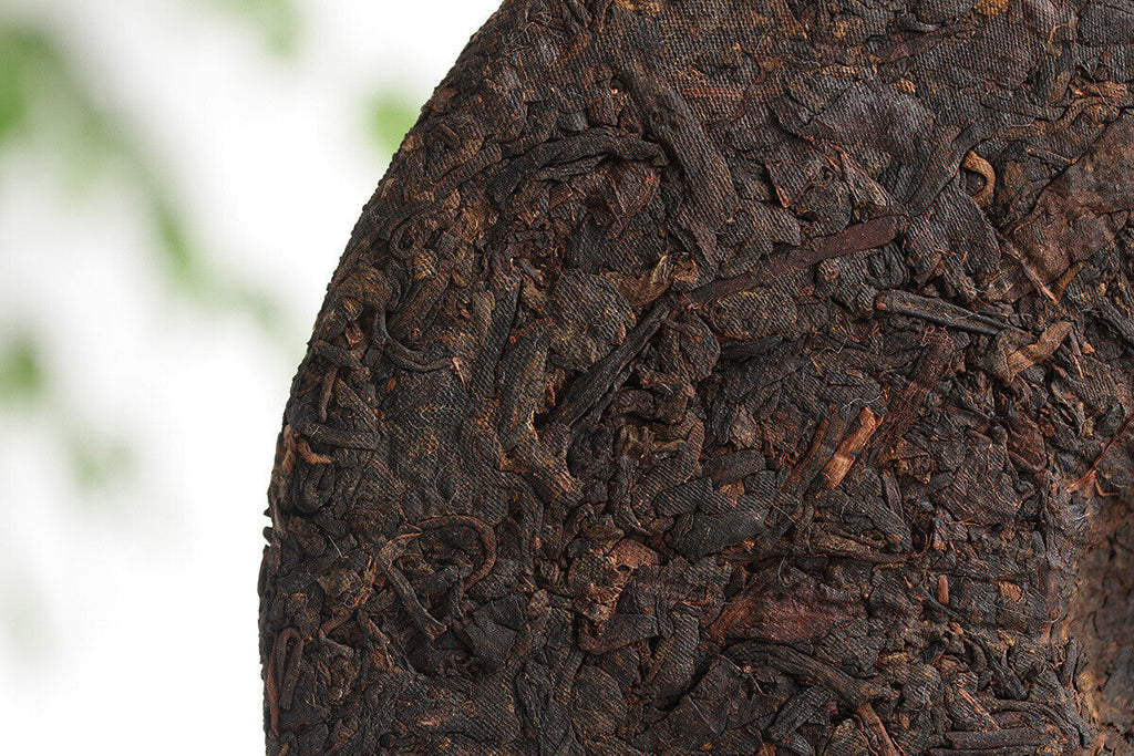 357g Old Puerh Ripe Tea Dry Warehouse Ripe Tea Menghai Flavour Pu'er Tea