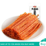 Latiao Snack Hotstrip Hot Gluten Latiao Chinese Food 106g*3大面筋 辣条零食