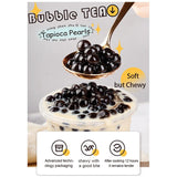 900g Premium Taiwan Bubble Tea Chewy Black Sugar Tapioca Pearls