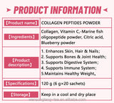 Kollagen Peptide Pulver Drink Whitening Glow Enzyme Proteine Pulver 6g*20bags