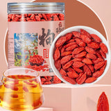 Premium Ningxia Goji Berries – Jumbo Size, Canned for Tea & Soup