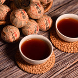 500g Pu'er Tea Golden Bud Ripe Tea Leaves Small Citrus Orange Tea