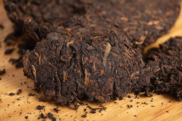 Menghai Ripe Tea, Big Tree Tea, 100g Small Cake Cooked Tea Yunnan Puerh Tea