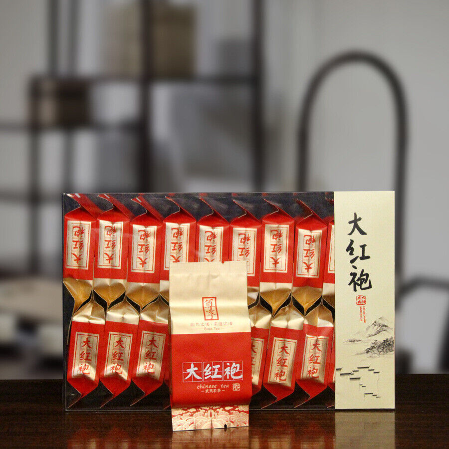 Chinese Tea New Spring Wuyi Dahongpao Charcoal Roasted Oolong Tea 170g