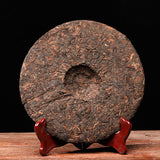 357g Yunnan Pu'er Tea Mature Tea Old Pu'er Yunnan Qizi Cake Aged and Fragrant