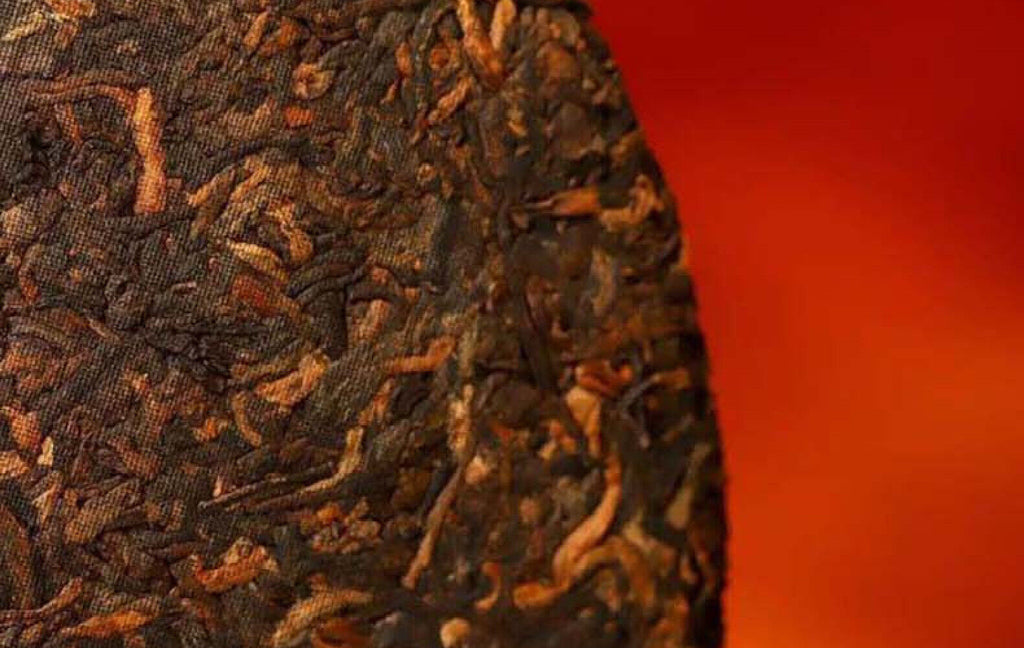 Yunnan Pu'er Tea Lincang Iceland Ripe Tea Cake Tea 357g Pu'er Tea Cake