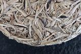 357g white hair silver needle Yunnan ancient tree tea cake moonlight white tea