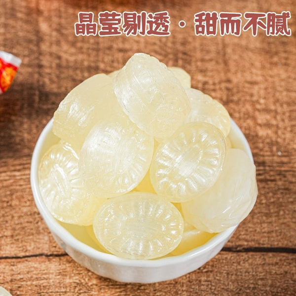 Nostalgic Red Double Happiness Rock Candy – Old Style Fruit Flavor Treat