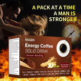 Energy Coffee Solid Drink Ground Black Coffee 10g*10 Packs Health Care