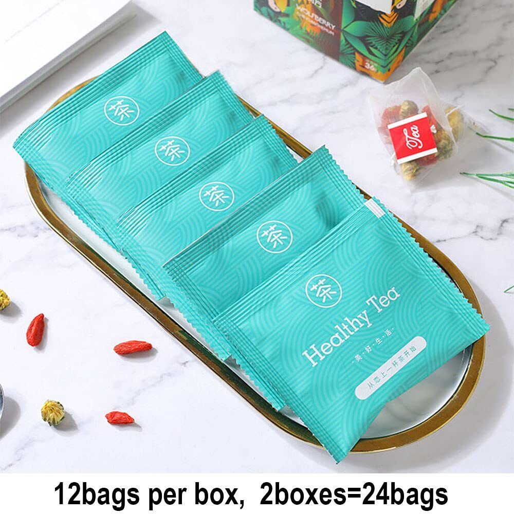 2 Boxes Goji Berries Chrysanthemum Tea Bags (24bags), 枸杞菊花茶,