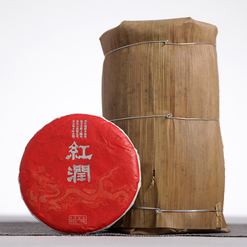 100g Yunnan Red Tea Yunnan Red Tea Red Run Small Cake Big Tree Black Tea Cake Secondary image