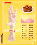 Wangxiaolu Chicken Feet Tiger Skin Chicken Feet 210g Instant Snacks 王小卤虎皮凤爪香辣卤味