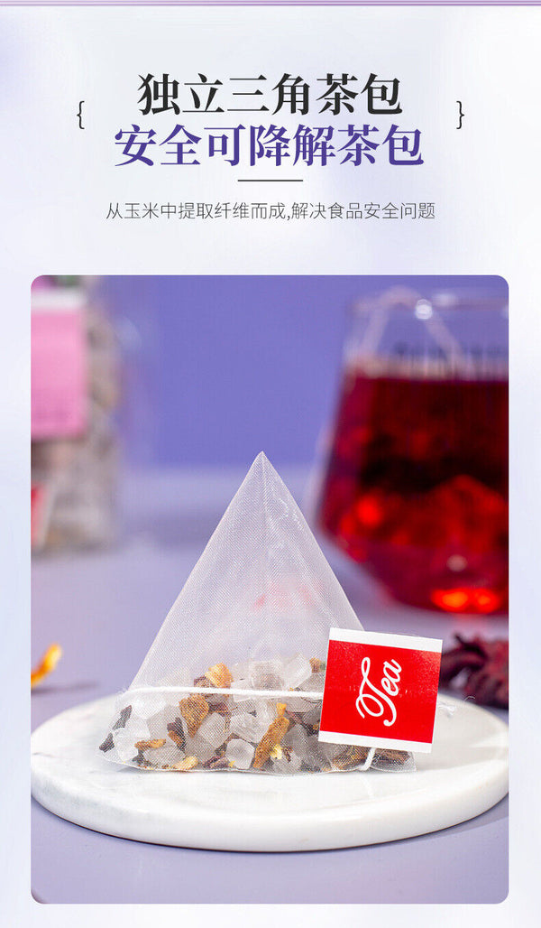 Sour Plum Black Plum Hawthorn New Style Boiled Triangle Bun Sour Plum Soup