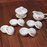 Drinkware Chinese Kung Fu Tea Set Purple Clay Ceramic Binglie Tea Pot & Tea Cup