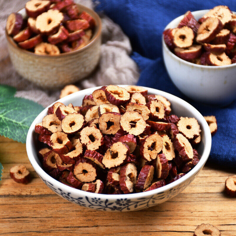 Red Jujube Slices for Brewing Tea Natural and Flavorful 80g*2