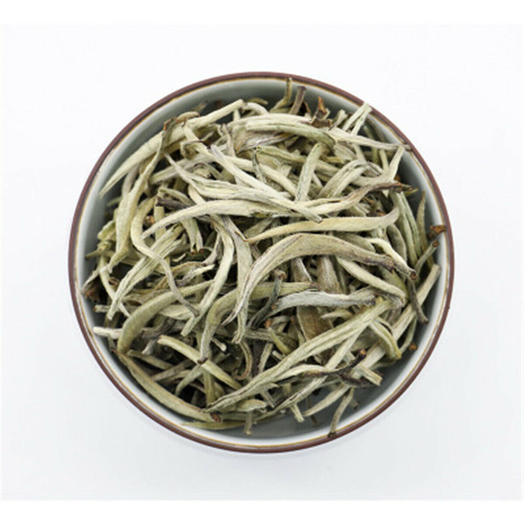 Weißer Tee Organic Bai Hao Yin Zhen Silver Needle White Loose Leaf Buds Tea