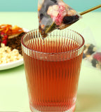 Slimming Detox Drink with Cassia Seed Weight Loss Apple Rose Lotus Leaf Tea