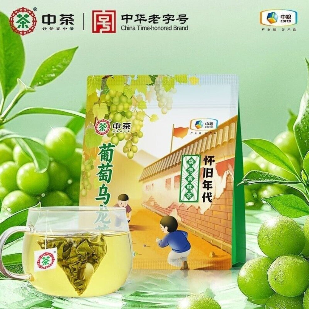 Grape Oolong Tea Bags Cold Brew Office Afternoon 30g Premium Triangle Main image