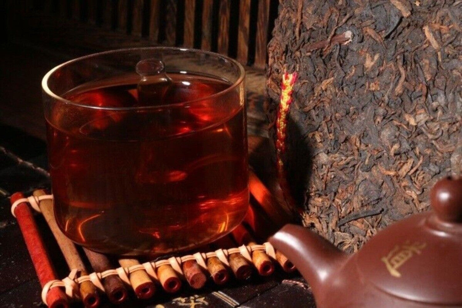 Aged Ripe Pu-erh Tea Cake 357g Vintage Yunnan Fermented Dark Tea Rich Flavor