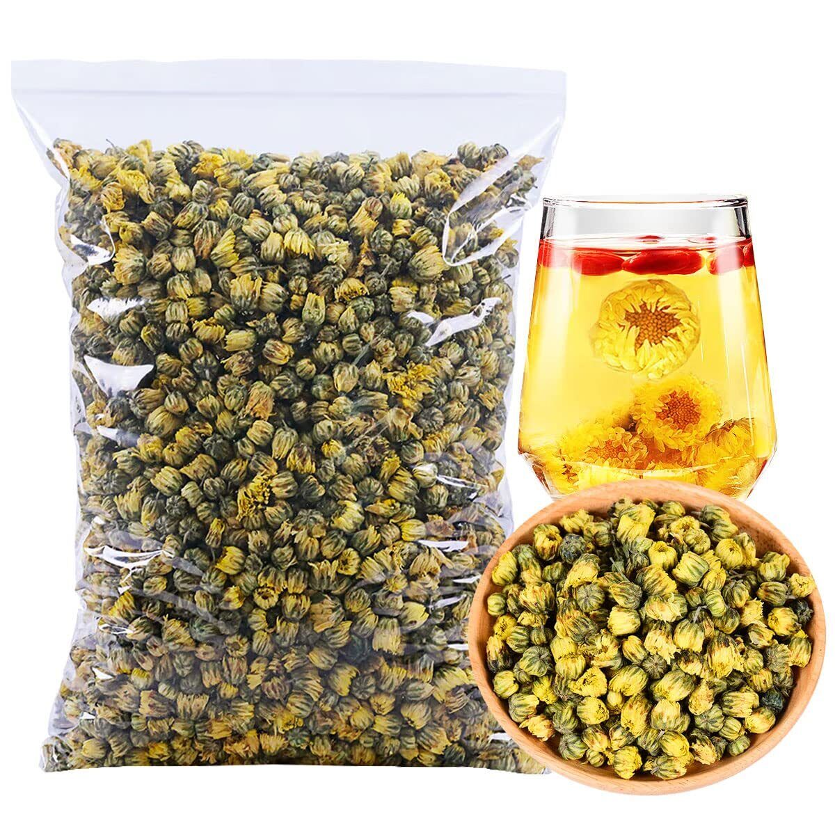 Chrysanthemum Tea Flowers 250g /8.8oz Chrysanthemum loose tea 菊花胎菊茶250g Secondary image