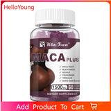 100% Natural Maca Root Plus Butt Firming BBL-Gummies for Butt Hips Enlargement
