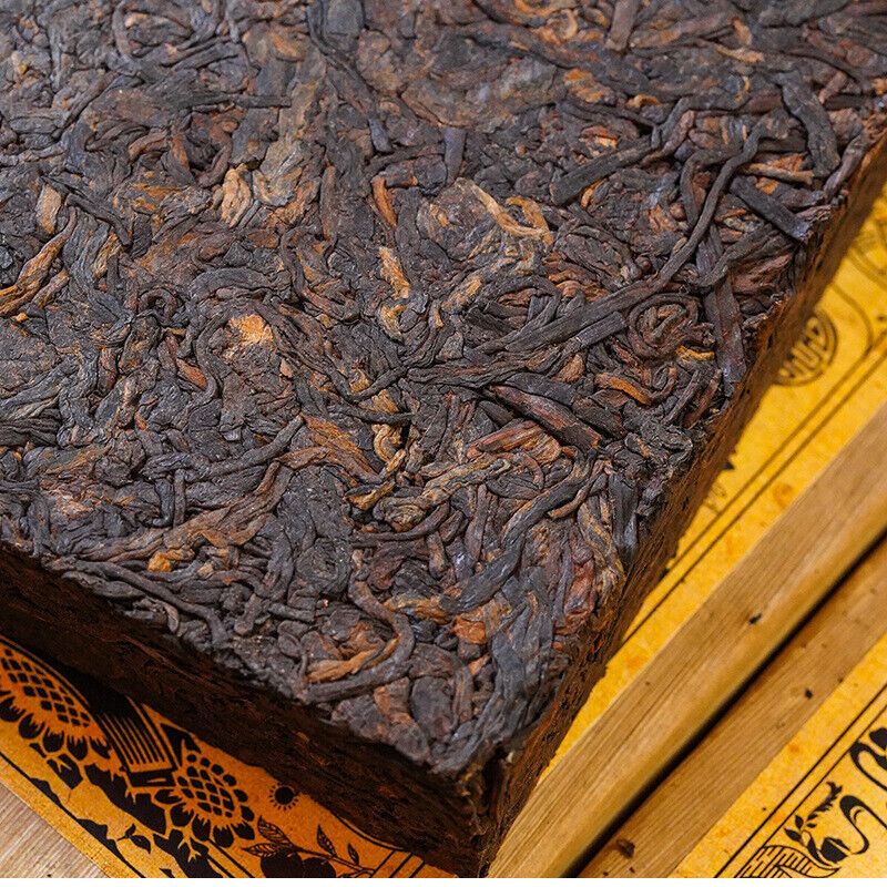Yiwu Ripe Tea Brick 500g Yunnan Pu'er Tea Brick Healthy Drink