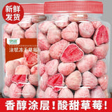 Freeze-Dried Strawberry with Chocolate & Yogurt Bites Fruit Snack 170g Can