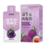 150ml prebiotics for Digestive Support, plum juice fruit and vegetable beverage