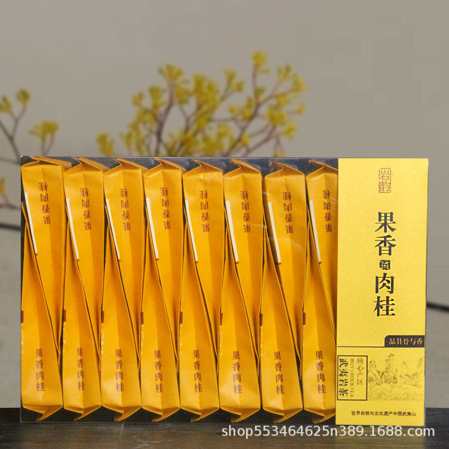 Fruit Aroma Rougui Medium Roast Charcoal Roasted Oolong Tea Wuyi Rock Tea