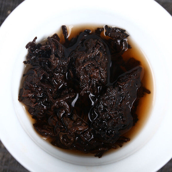 Dark Tea Yunnan Puerh Tea Spring Tea Head Golden Bud Ripe Tea 500g loose tea