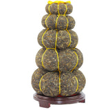 5 Layers Pumpkin Gourd Type Craft Pu'er Gift Tea Yunnan Pu-erh Green Tea3000g