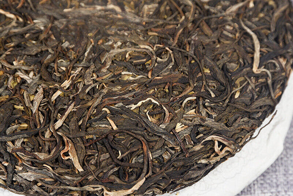 357g Yunnan Raw Tea Lao Ban Zhang Raw Tea Cake Brown Mountain Tea