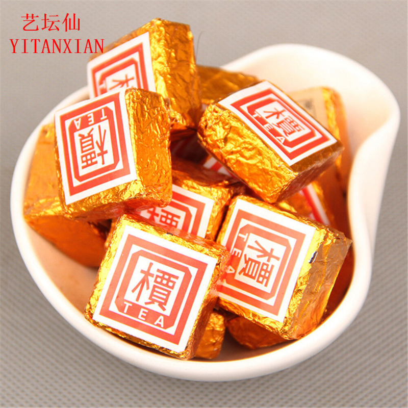 200g puer tea puerh compressed pu'er brick organic Mini Puer tea Black tea Main image