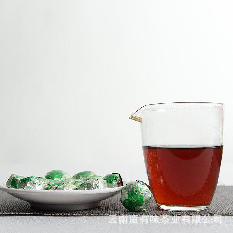 500g Yunnan Ripe Pu'er Tea Lotus Leaf Flavored Ripe Pu'er Mini Tuo Tea Main image