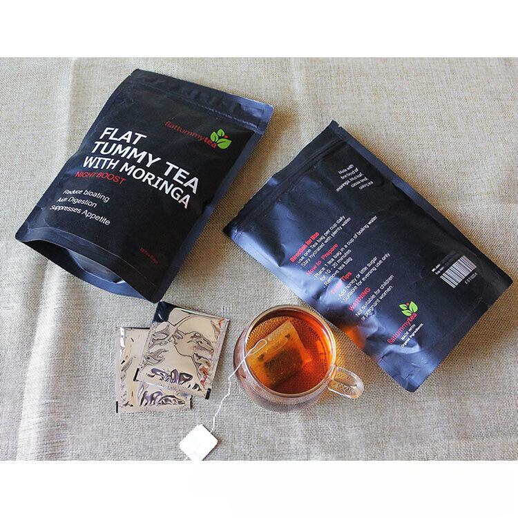 Premium Moringa & Weight Loss Detox Blend 28 Days Organic Flat Tummy Tea